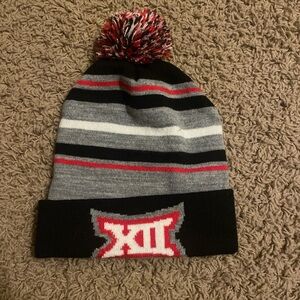 Big 12 (Xll) Beanie - Black, Gray, Red